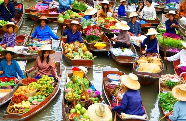 floating market